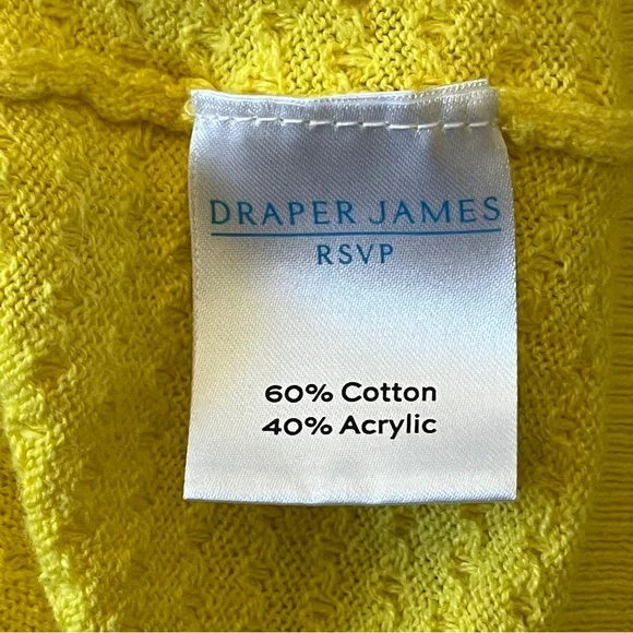 Draper James RSVP Sunny Yellow Cardigan - Size 2X - Picture 14 of 15